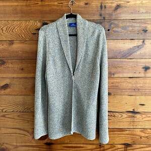 JH Collectibles Long Sleeve Knit Cardigan 100% Cotton size XL